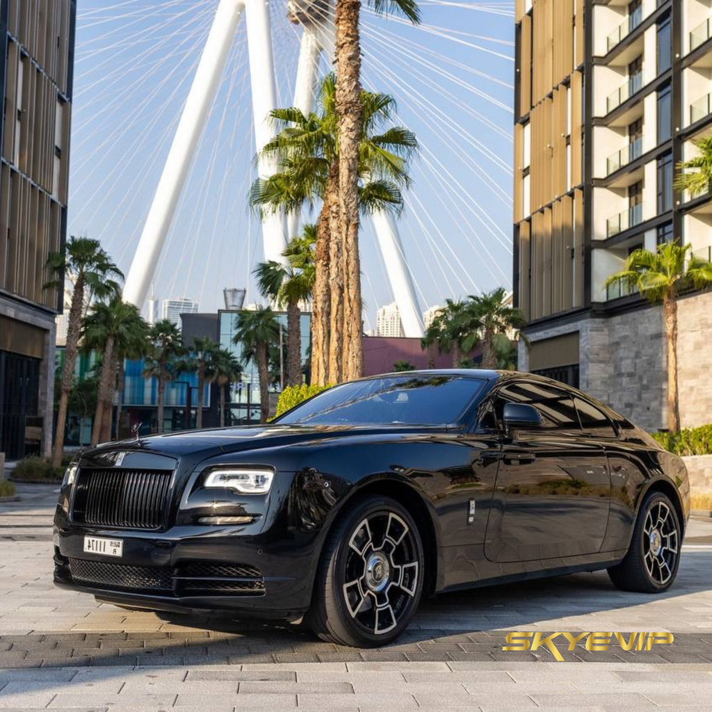 Rolls Royce Wraith Luxury Car Rental in Dubai