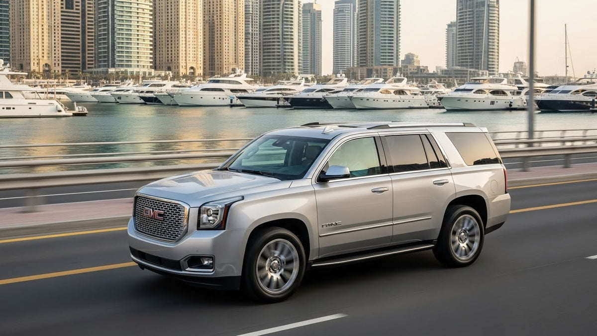 GMC Rental Dubai Marina – Spacious SUVs for Easy Driving