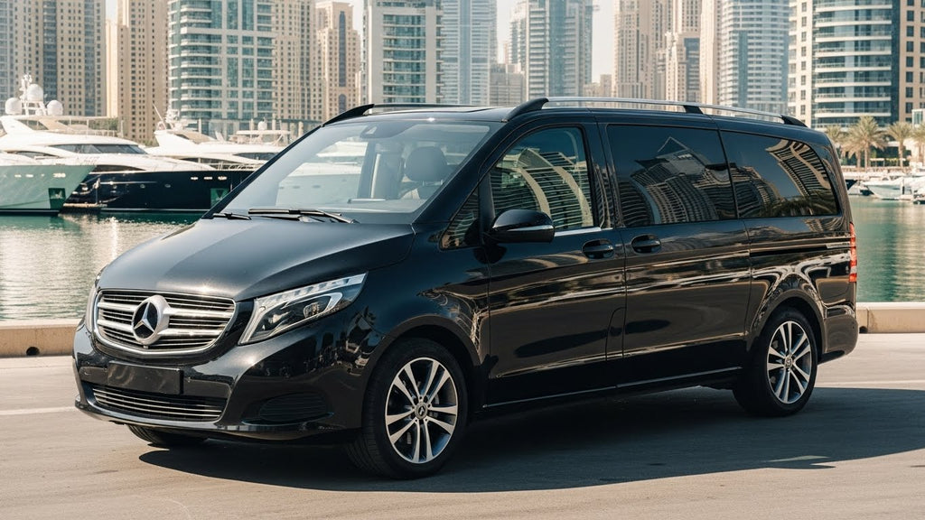 Mercedes Van Rental Dubai Marina UAE Luxury Van Hire
