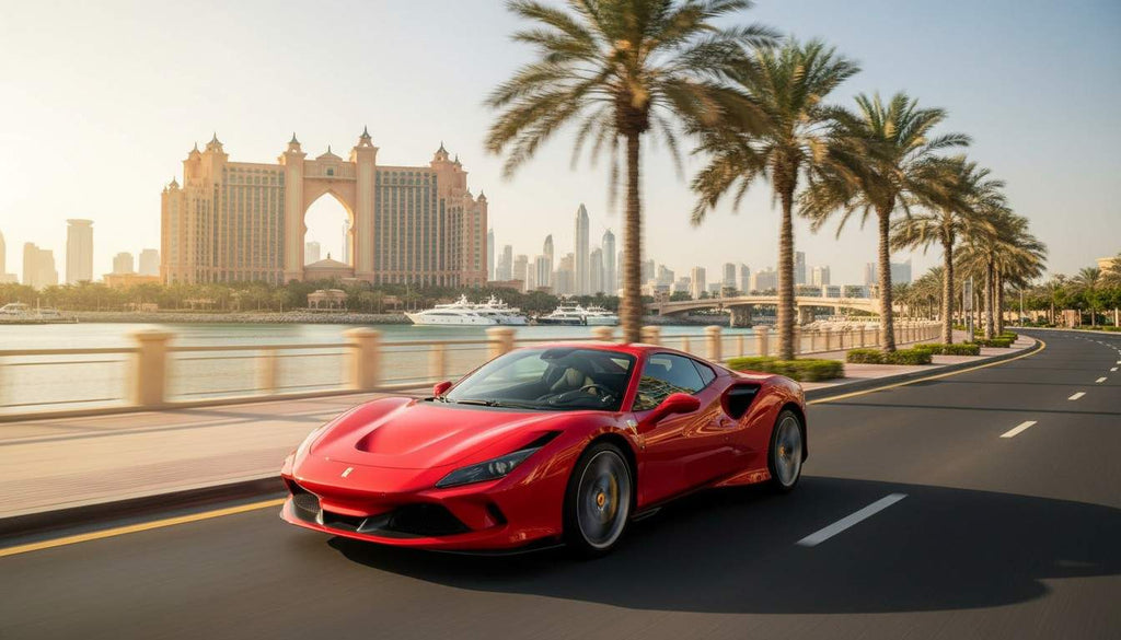 Las Rerrai Rent Ferrari Rental Palm Jumeirah, Luxury Supercars in Dubai