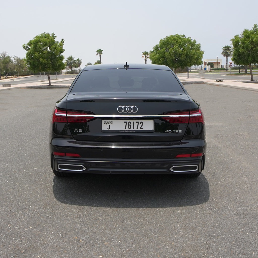 Audi A6 Luxury Back View