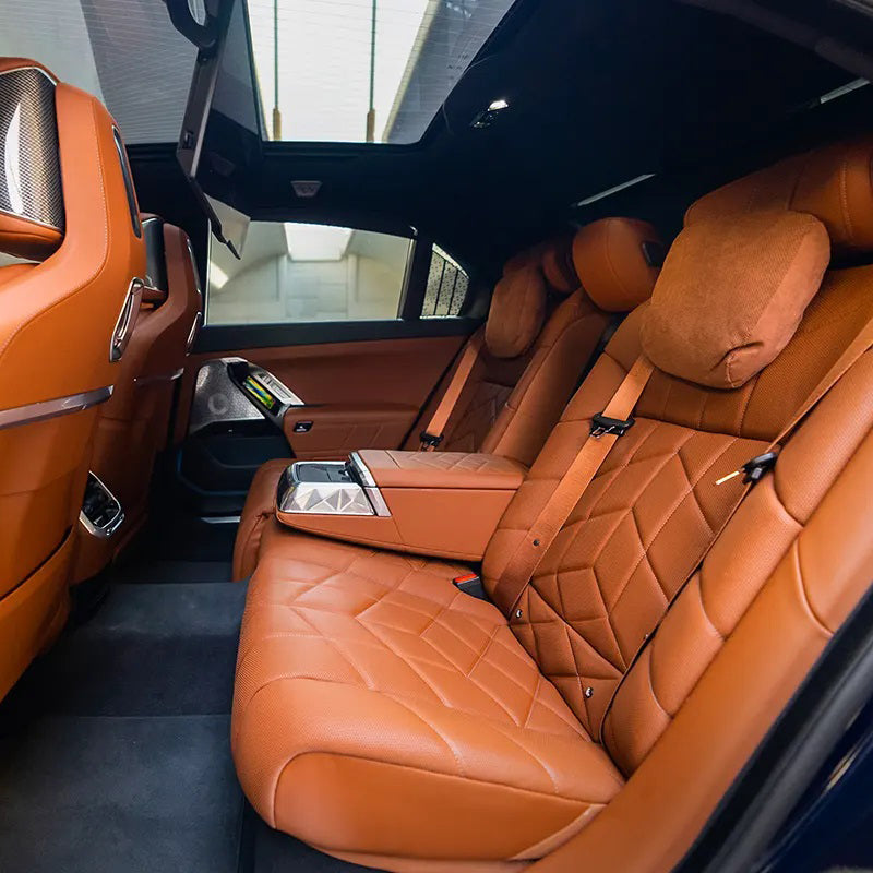 BMW 740Li Back Seat