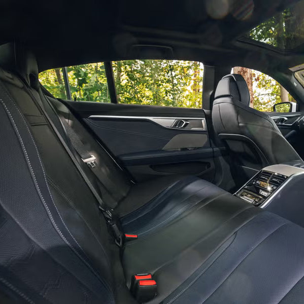 BMW 840i Back Seat