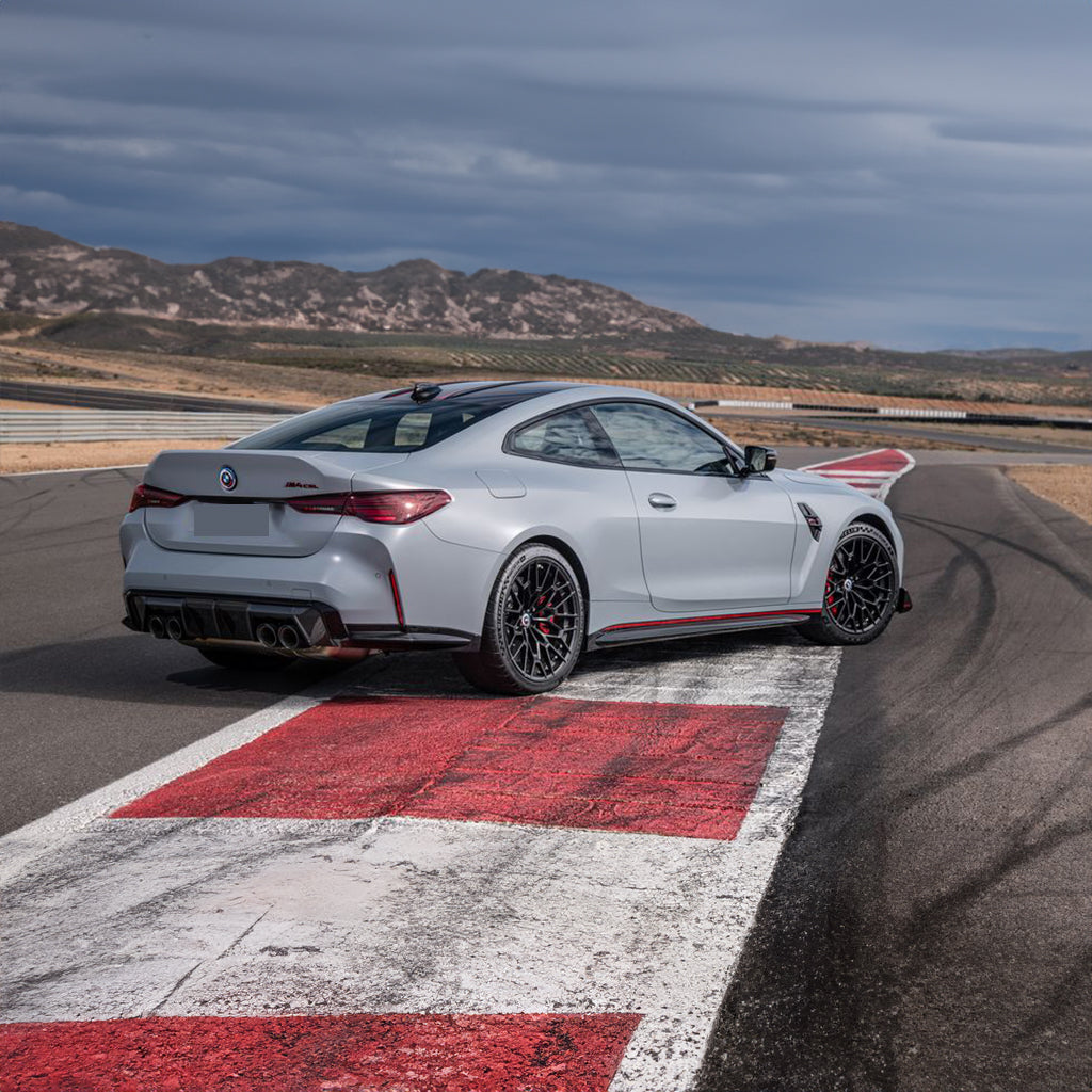  BMW M4 Competition Back Side View