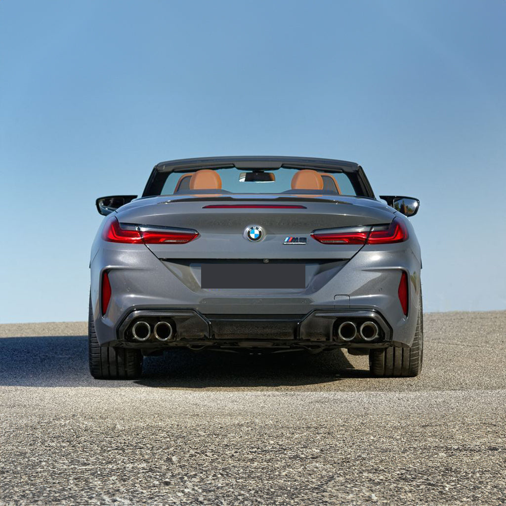 BMW M8 Competition Convertible Back View
