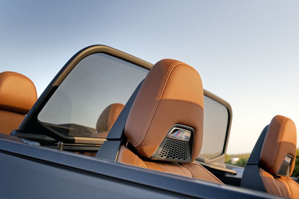 BMW M8 Competition Convertible Seats