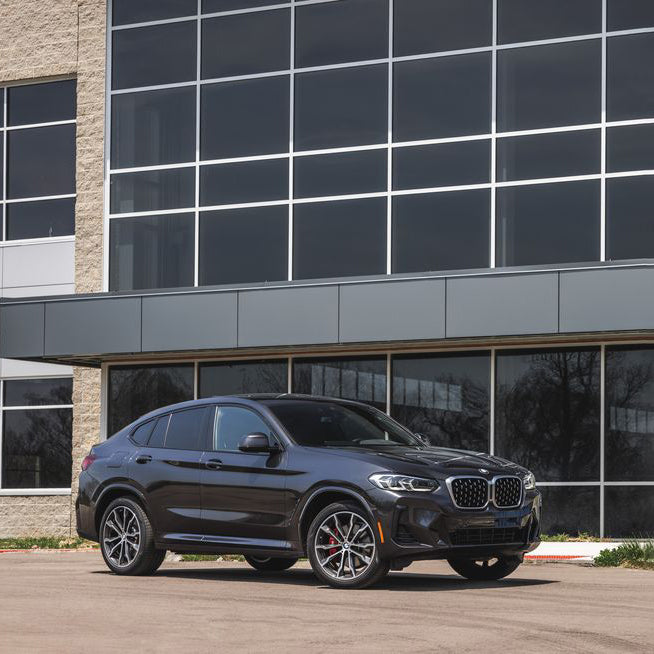 BMW X4 Front Side View