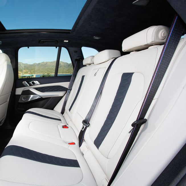 BMW X5M Competition Back Seat