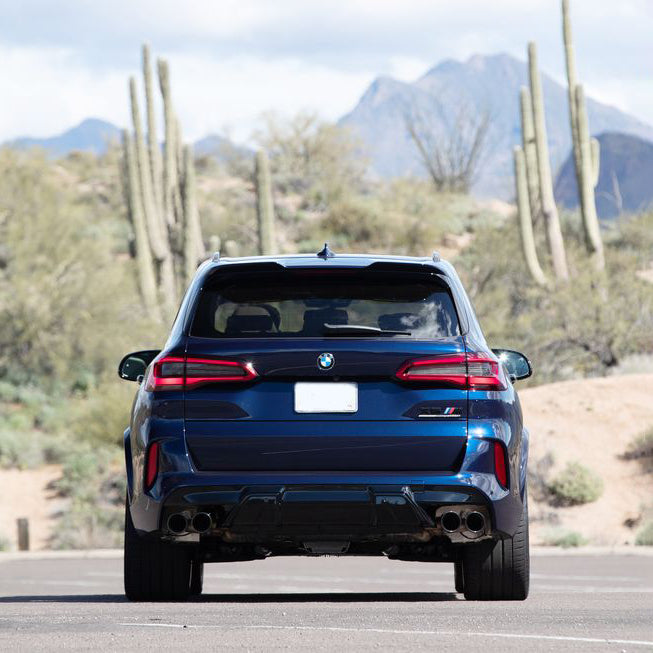 BMW X5M Competition Back View