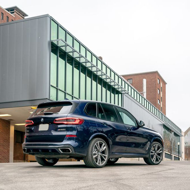 BMW X5 SUV Back Side View