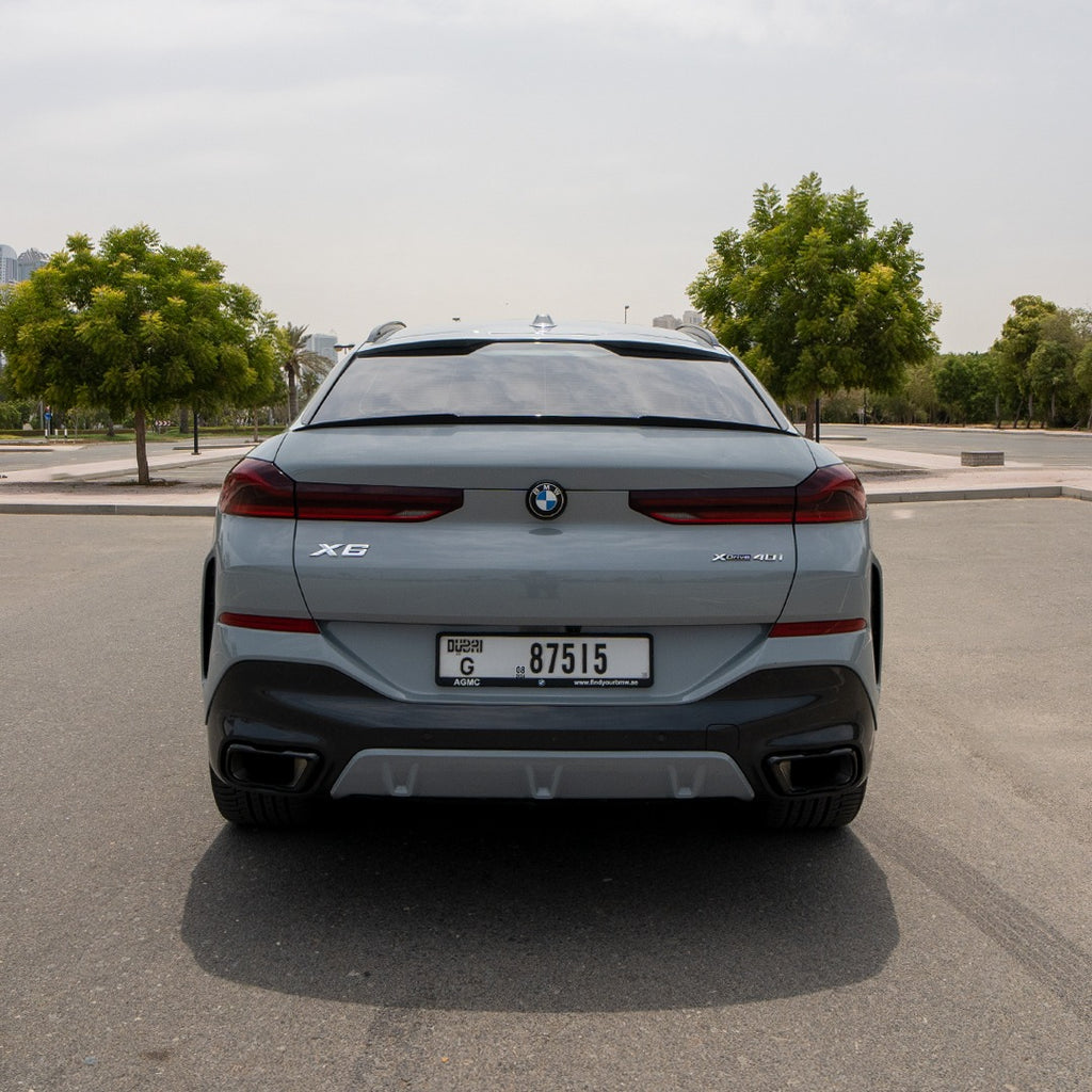 BMW X6 Back View