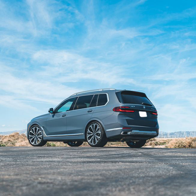 BMW X7 40i SUV Back Side View