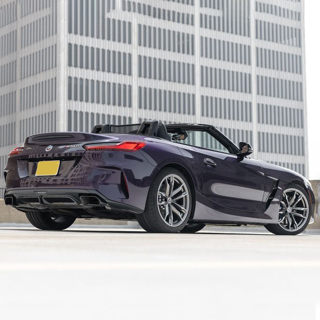 BMW Z4 M40i Convertible Back Side View