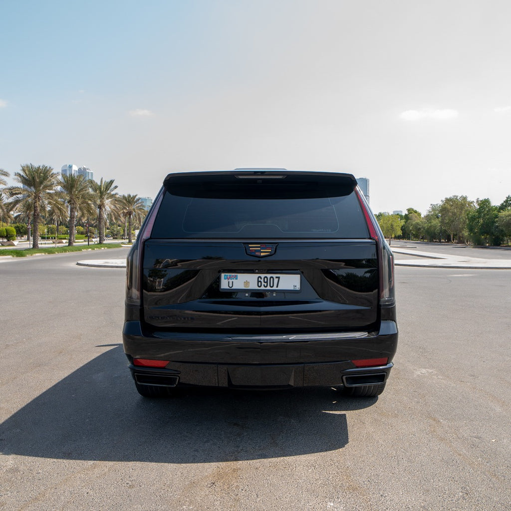 Cadillac Escalade SUV Back View