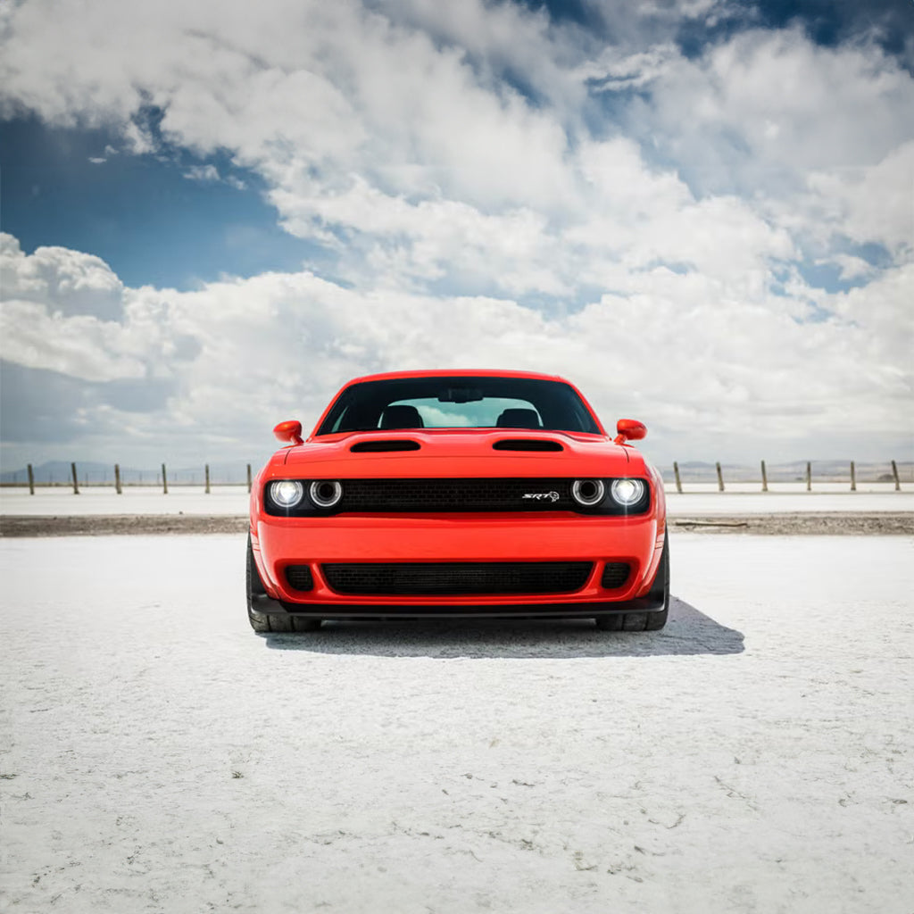 Dodge Challenger Hellcat available at Skye Car Rental - Best car rental services for ultimate power