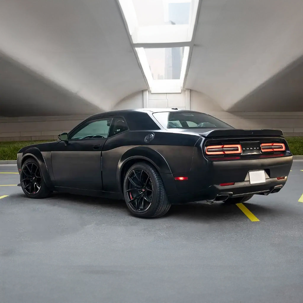 Dodge Challenger Back Side View
