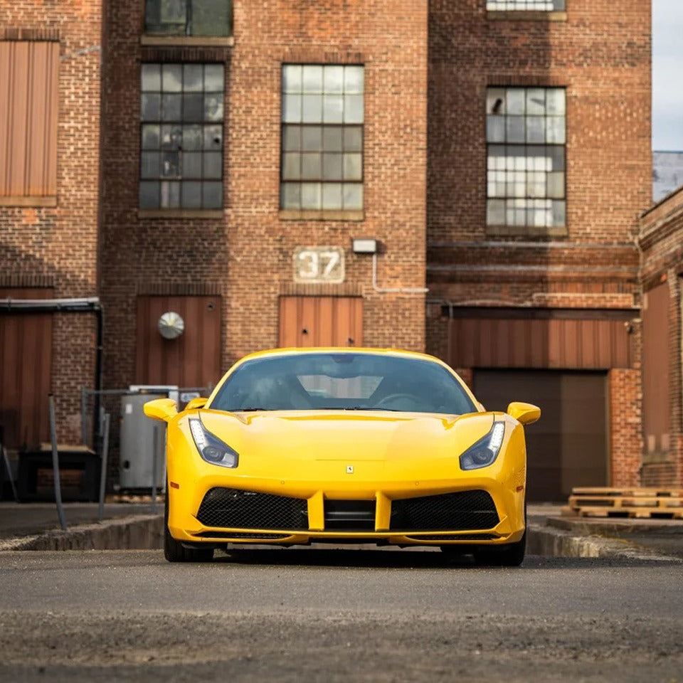 Ferrari 488 GTB available at Skye Car Rental - Best car rental services for Italian luxury and speed