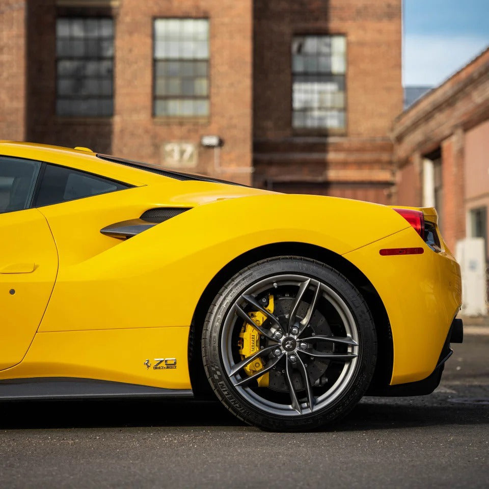 Ferrari 488 GTB available at Skye Car Rental - Best car rental services for Italian luxury and speed