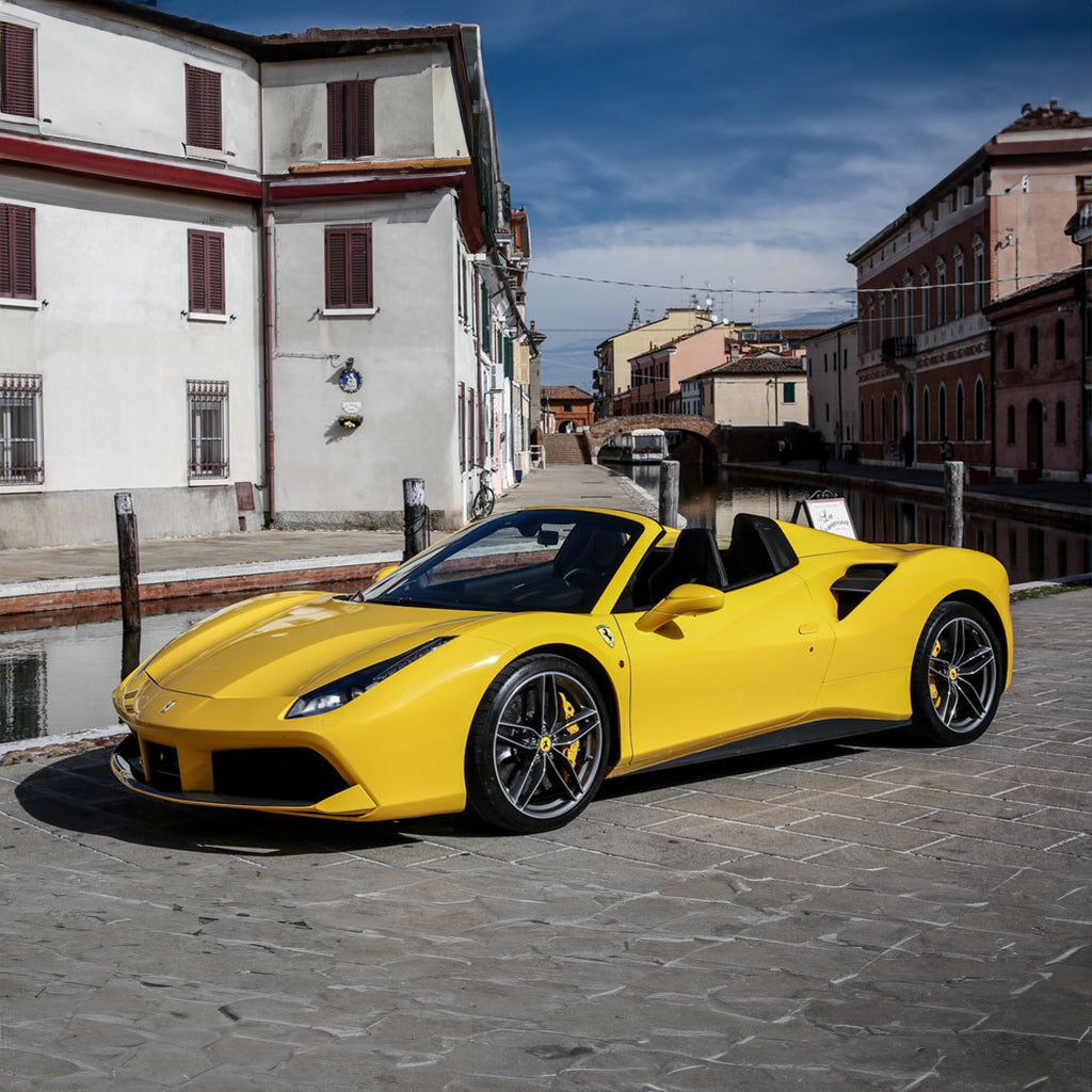 Ferrari 488 Spider Side View