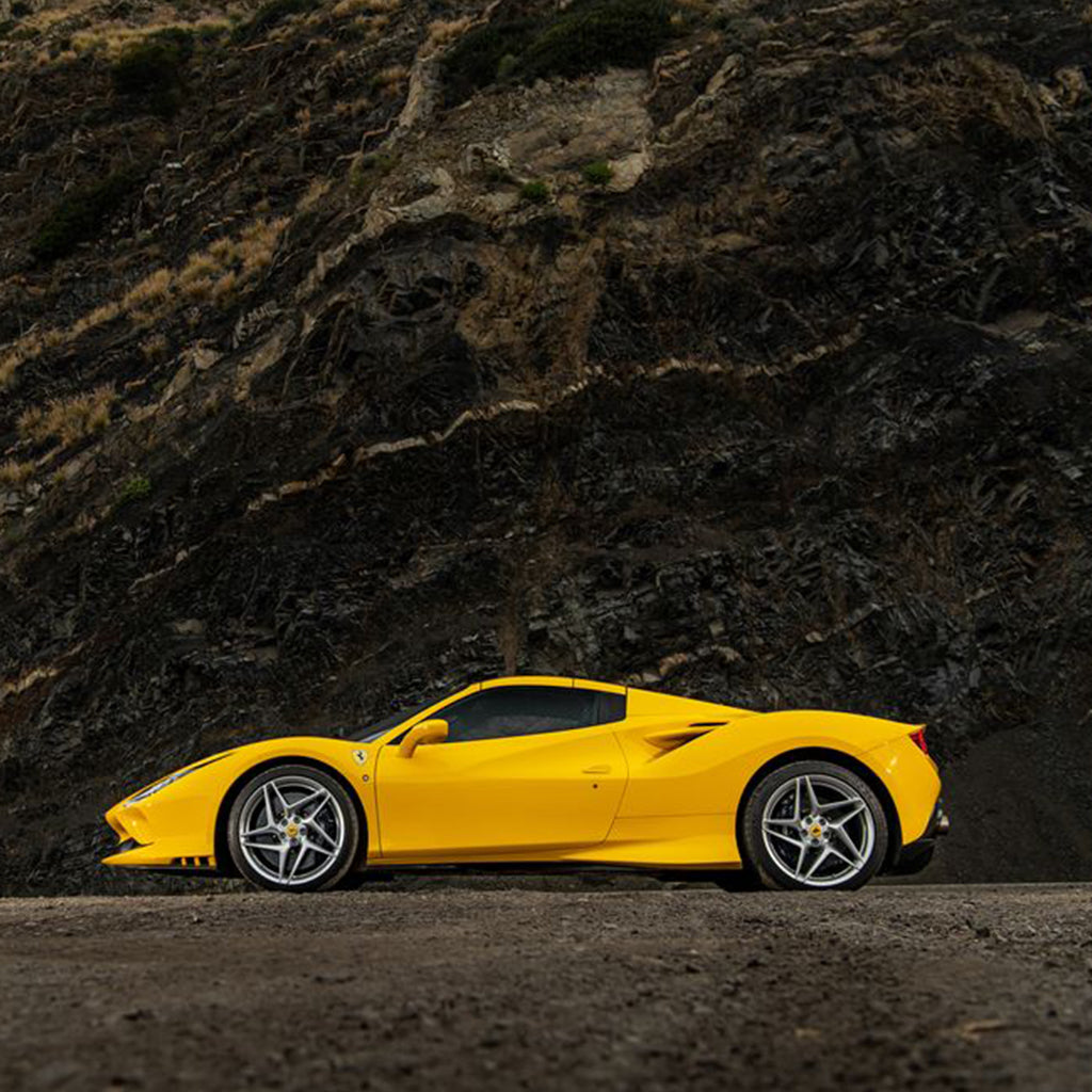 Ferrari F8 Spider Side View