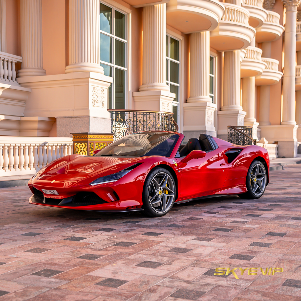 Ferrari F8 Spider Supercar Hire Dubai
