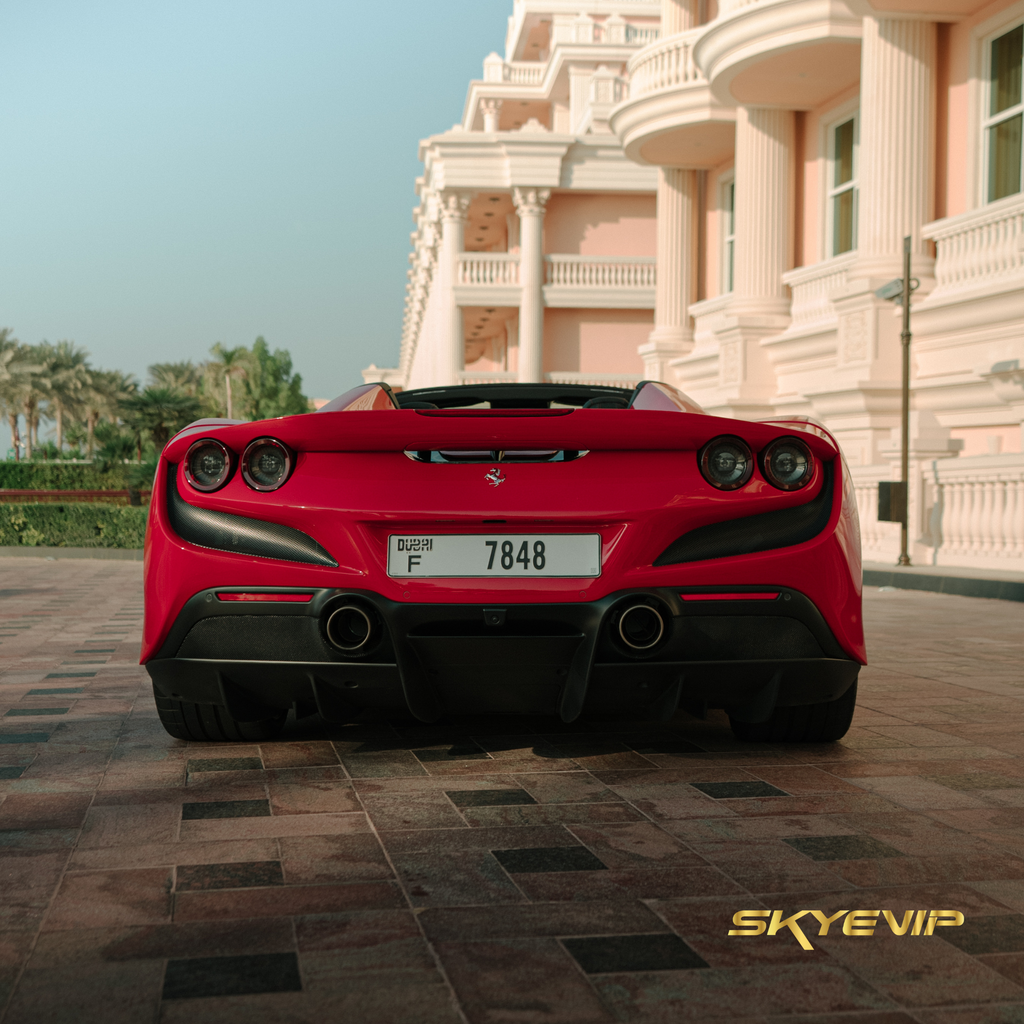 Ferrari F8 Spider Supercar Hire in Dubai