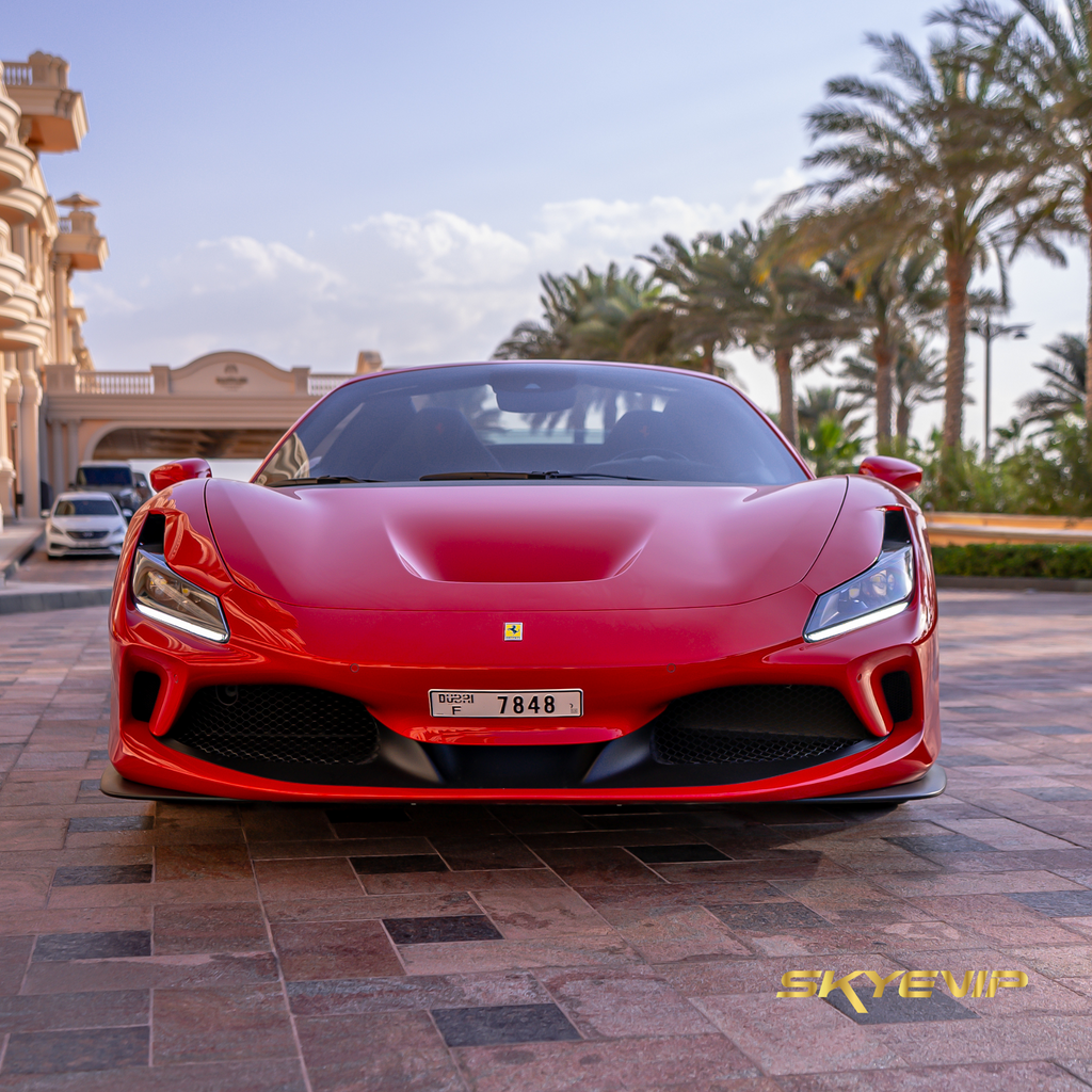 Ferrari F8 Spider Supercar Rental Dubai