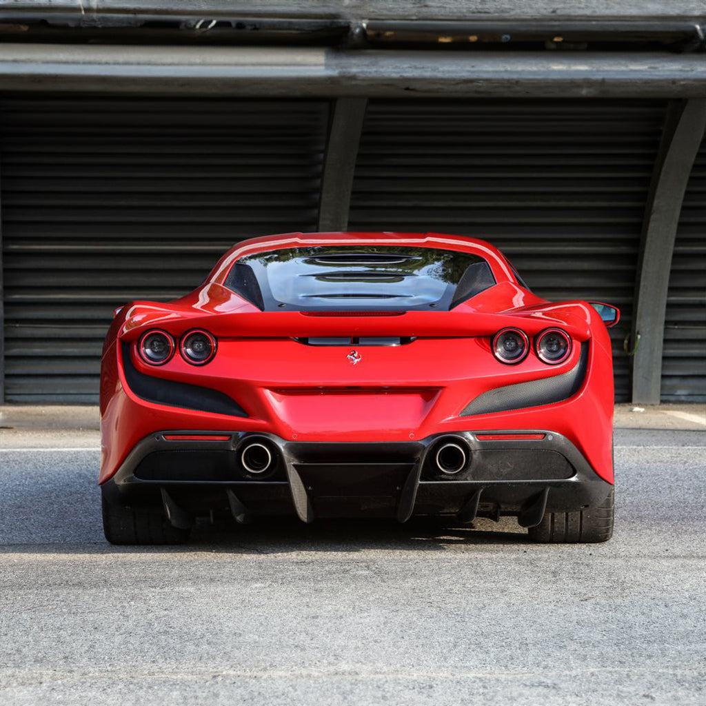 Ferrari F8 Tributo available at Skye Car Rental - Best car rental services for peak performance