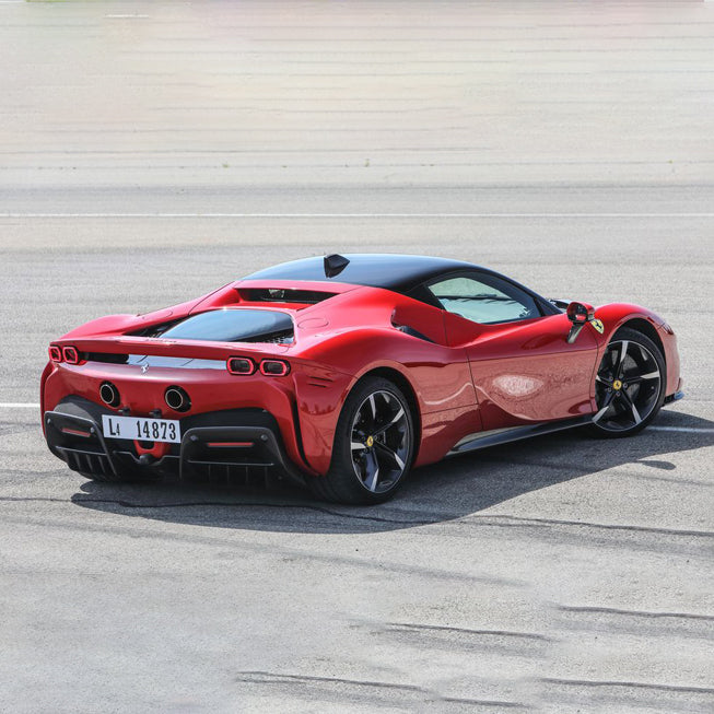 Ferrari SF90 Stradale Back Side View