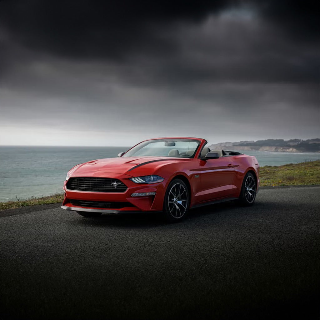 Ford Mustang Ecoboost Front Side View