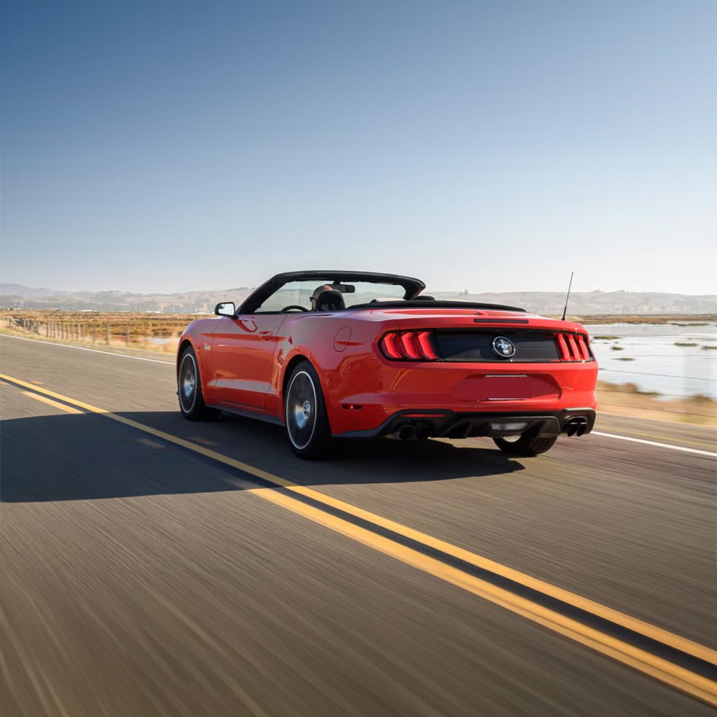 Ford Mustang Ecoboost Back Side View