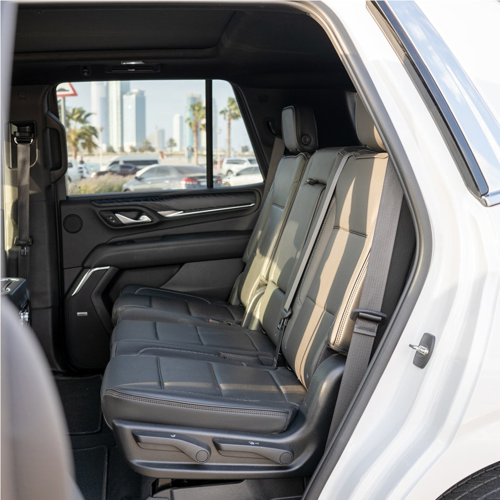GMC Denali luxury SUV Back Seat