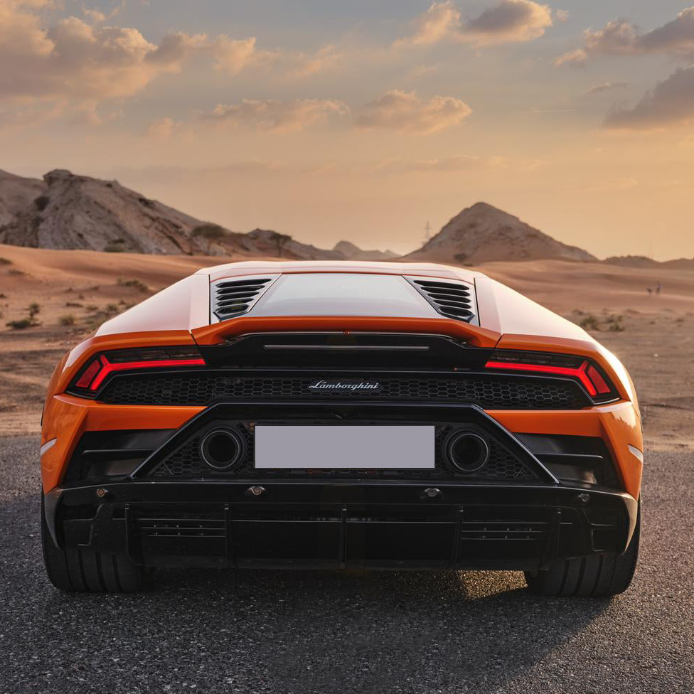 Lamborghini Huracán EVO Coupe available at Skye Car Rental - Best car rental services for Italian performance