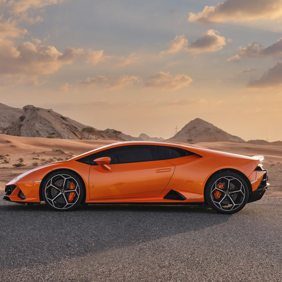 Lamborghini Huracán EVO Coupe available at Skye Car Rental - Best car rental services for Italian performance