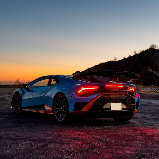 Lamborghini Huracán STO available at Skye Car Rental