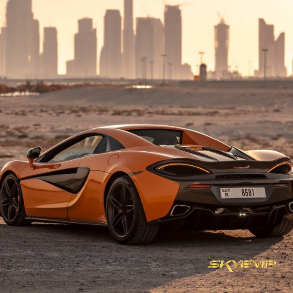 Mclaren 570s Spider Super Car Hire Dubai
