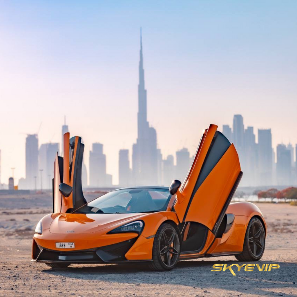 Mclaren 570s Spider Super Car Hire in Dubai