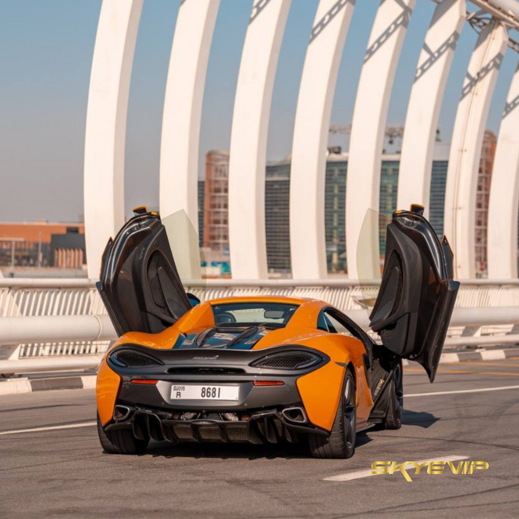 Mclaren 570s Spider Super Car Rental Dubai