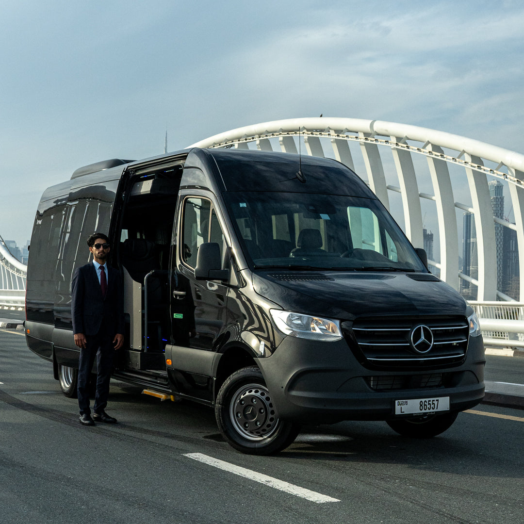 Hire Mercedes Sprinter 19 Seater in Dubai