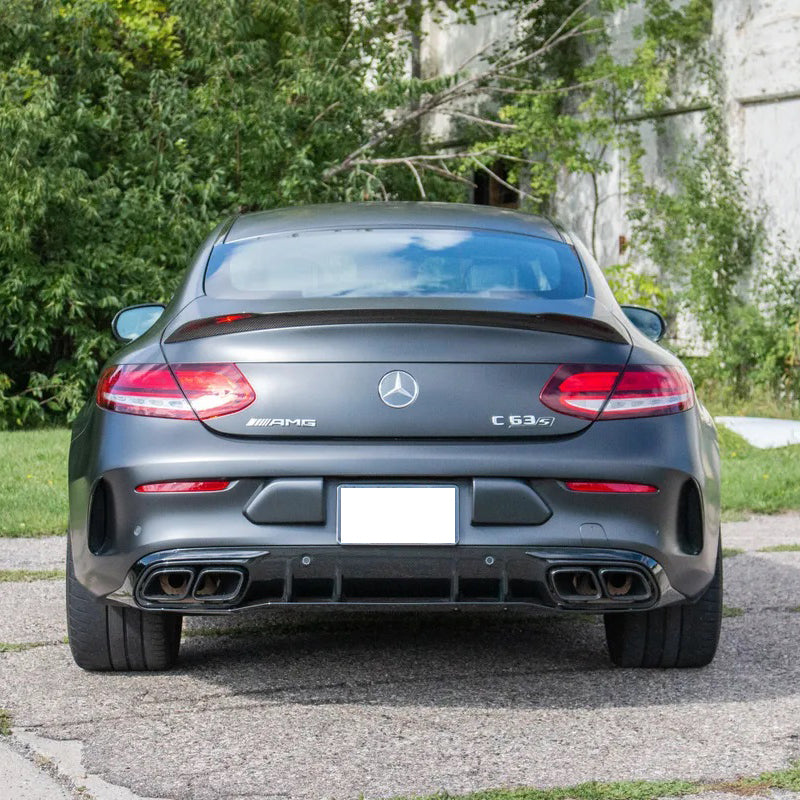  Mercedes C63 AMG Back View