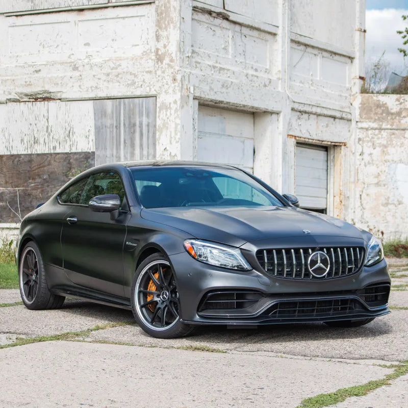  Mercedes C63 AMG Front Side View