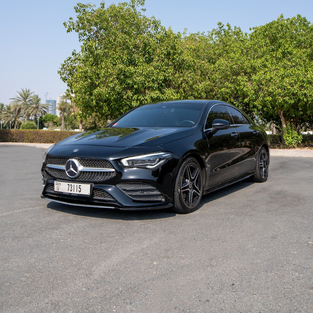 Mercedes CLA250 luxury car rental in Dubai