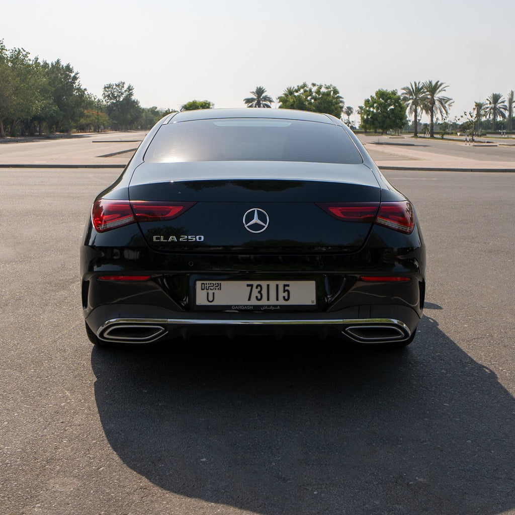 Mercedes CLA250 Back View