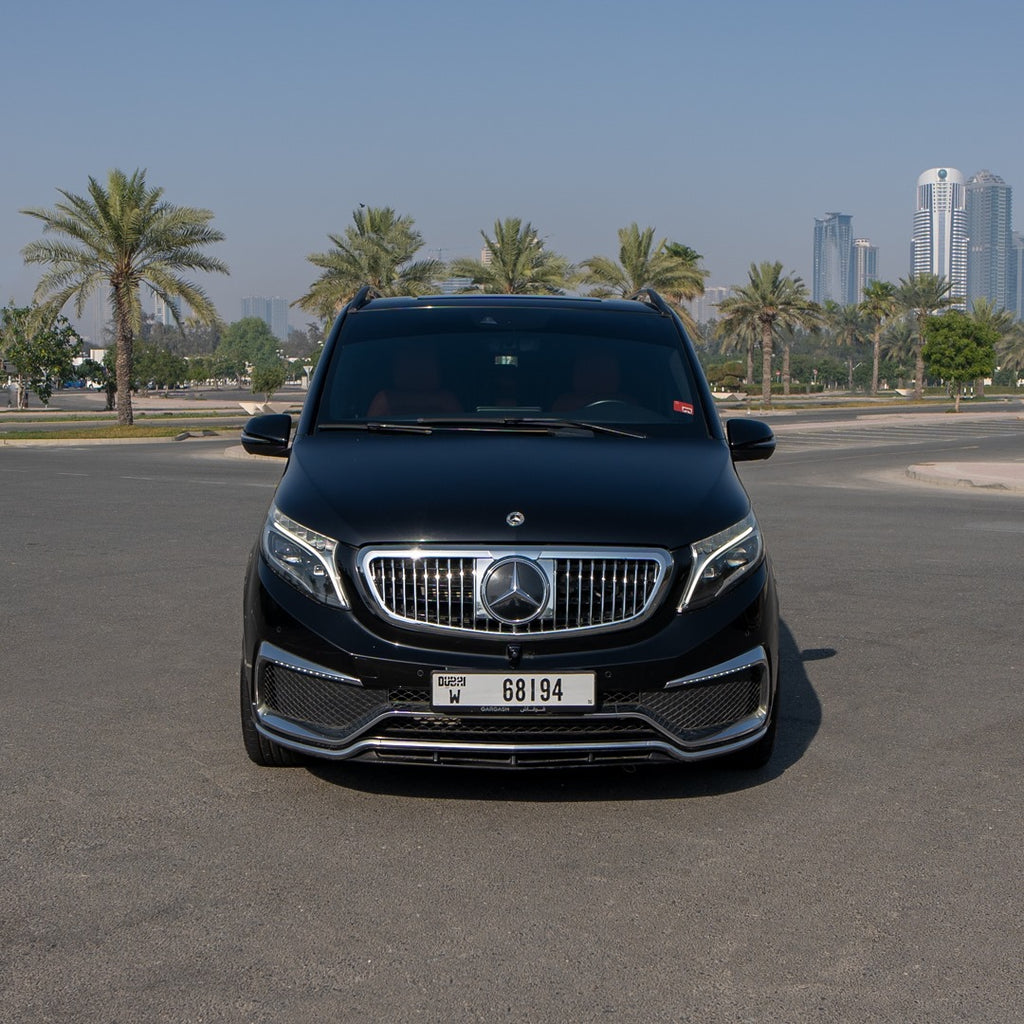 Mercedes Falcon Luxury Van Front View
