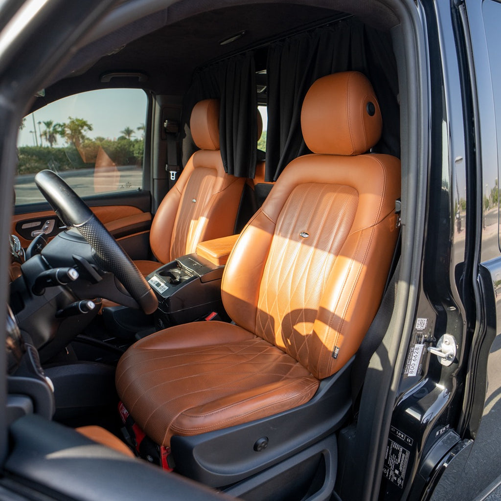 Mercedes Falcon Luxury Van Front Seat