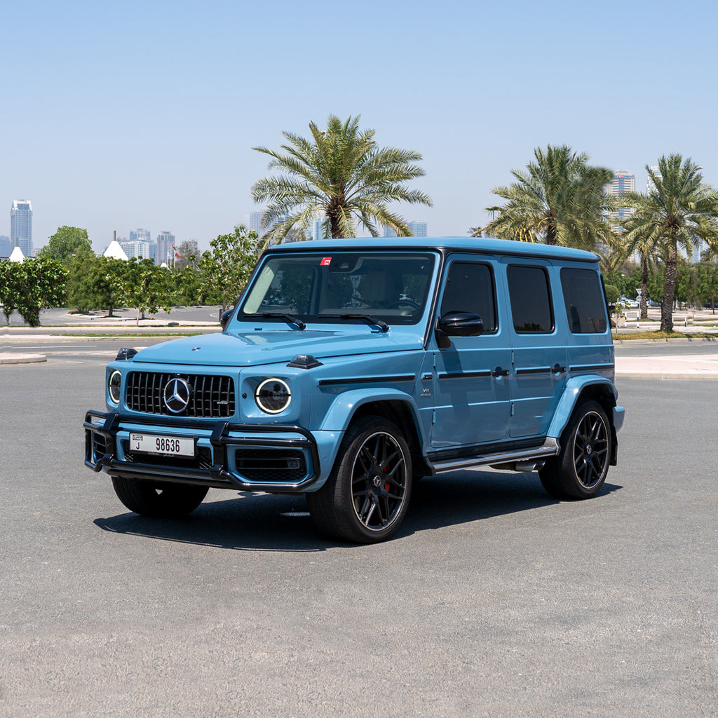 Mercedes G63 SUV Front Side View