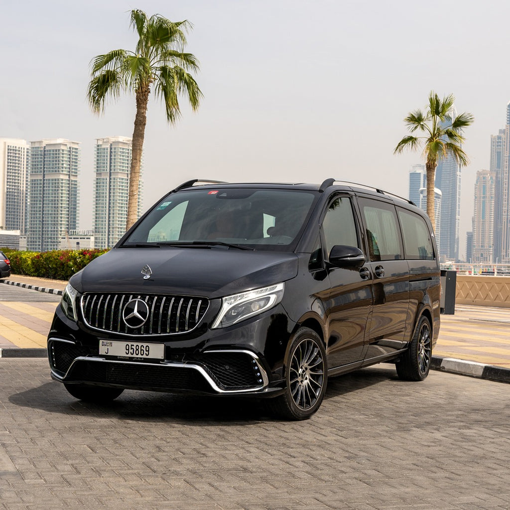 Mercedes Maybach Luxury Front Side View