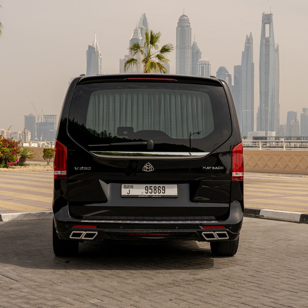 Mercedes Maybach Luxury Back View