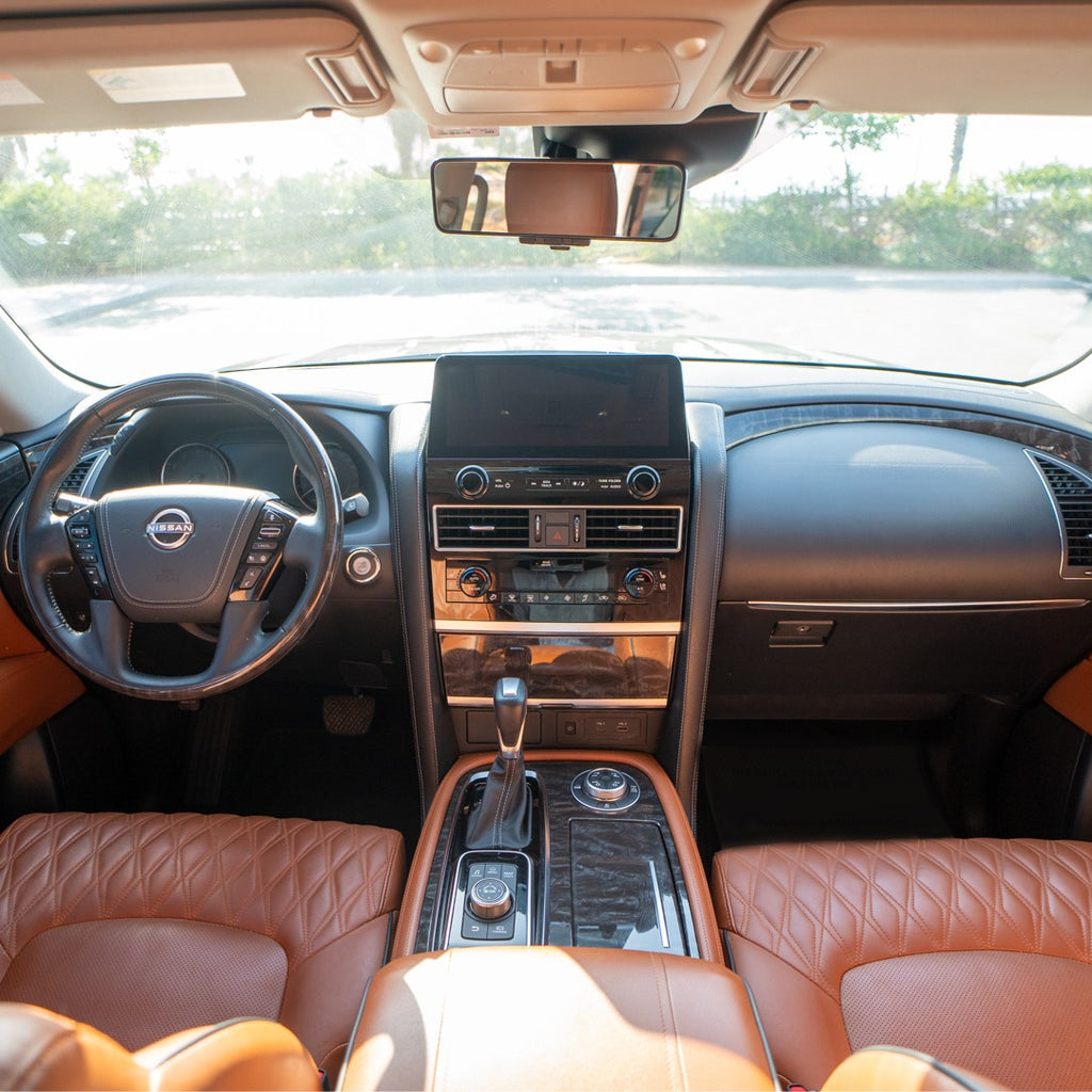 Nissan Patrol SUV Dashboard