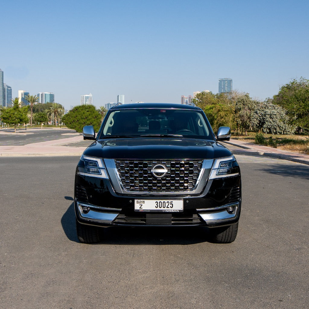 Nissan Patrol SUV Front View